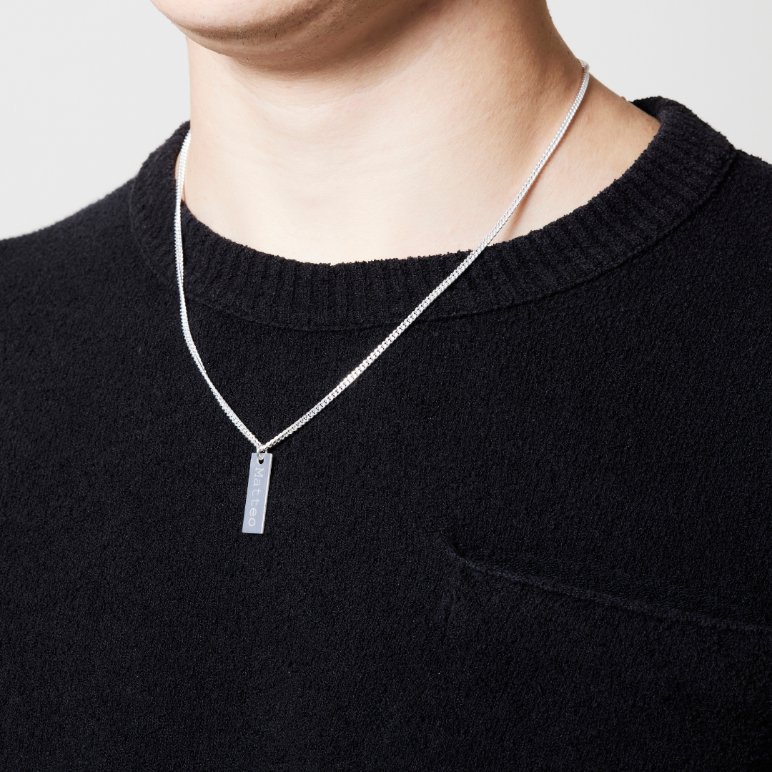 PRY Stannum Leather Plate Necklace 値下げ】Stannum Leather PRY Stannum Leather Plate Necklace 値下げ】Stannum Leather