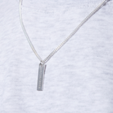 Collana targa uomo con nome