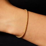 Bracciale luminoso in argento