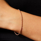 Bracciale luminoso in argento