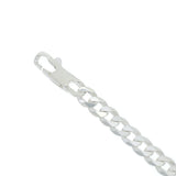 Bracciale targa uomo personalizzato argento