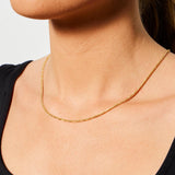 Collana luminosa in argento