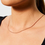 Collana luminosa in argento