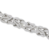 Bracciale bizantina uomo argento