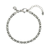 Byzantine men's bracelet small smoked