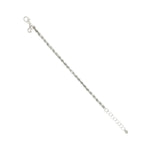 Bracciale corda argento