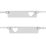 Bracciale con Cuore Amuleto