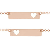 Bracciale con Cuore Amuleto