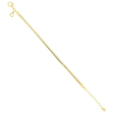 Big gold snake bracelet