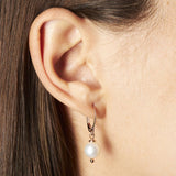 Orecchini con perlina