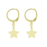 Orecchini con stella in argento