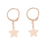 Orecchini con stella in argento