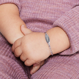 Bracciale targa per bambini 2-8 anni con incisione gratuita