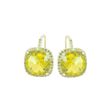Orecchini Monachella Lime Royale in Argento con Zirconi