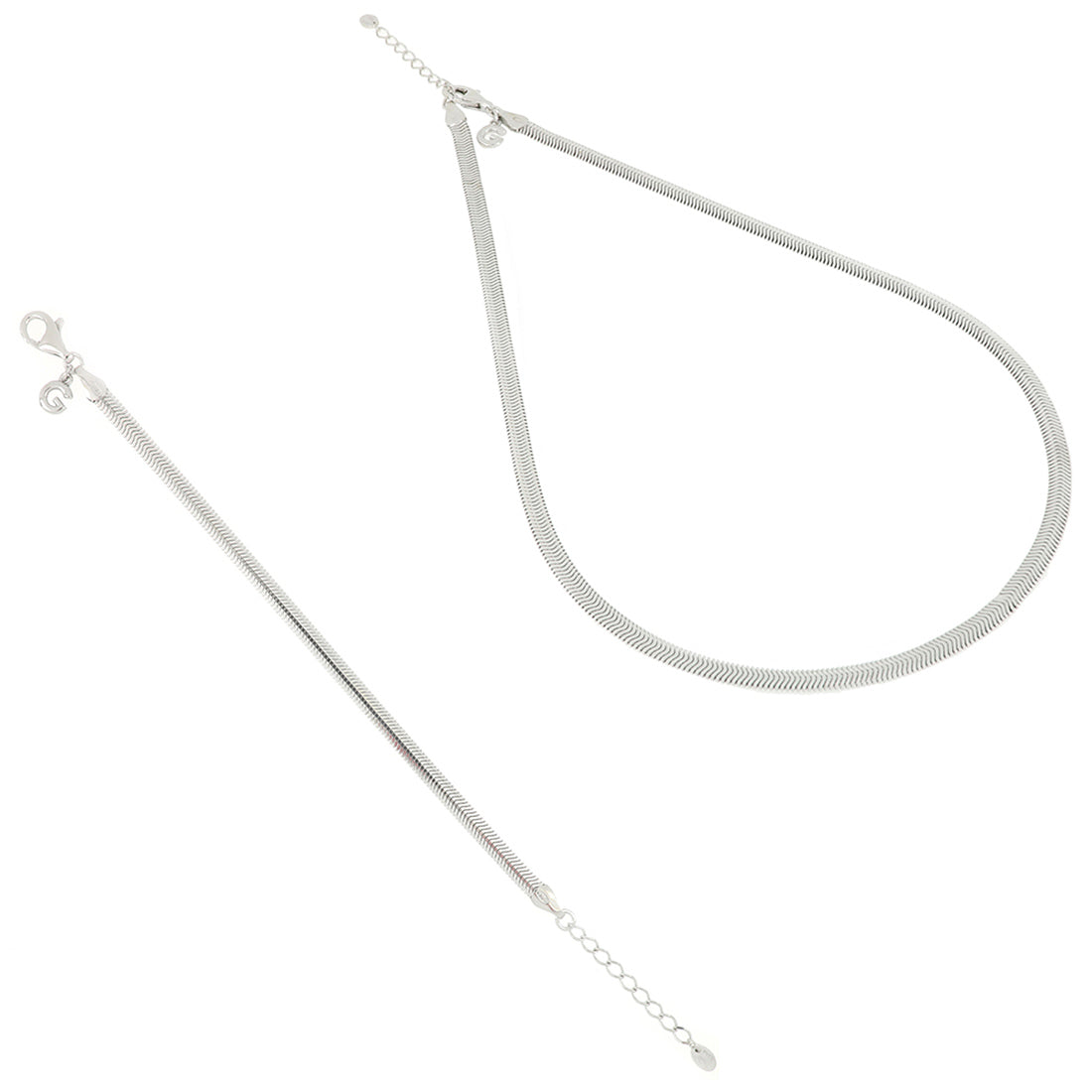 Set 3 Collane Sovrapponibili In Acciaio Inox Per Donna - Girocollo, Catena E Ciondolo, Regolabili