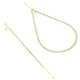 Big snake necklace and bracelet set
