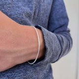 Bracciale snake small uomo in argento
