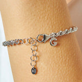 Bracciale cordina in oro placcato