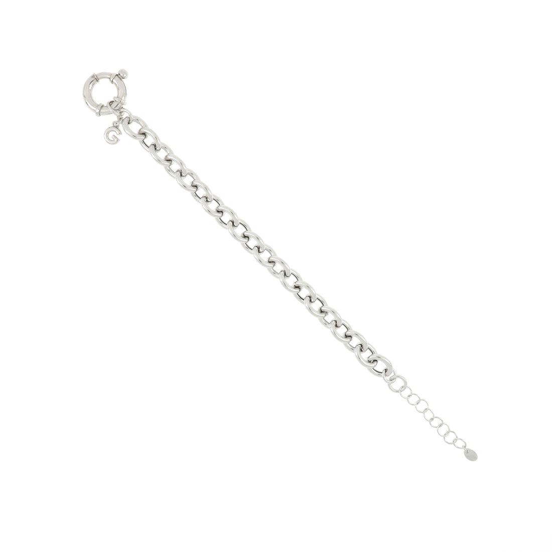Sakrami Bracciale Argento Forzatina Stelle - Colore Rodiato Sakrami Bracciale Argento Forzatina Stelle - Colore Rodiato