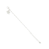 Baby bracelet with four-leaf clover charm 0-2 years