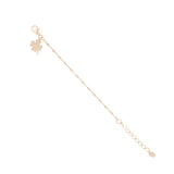 Children's bracelet with four-leaf clover charm 2-8 years