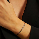 Set collana e bracciale snake soft