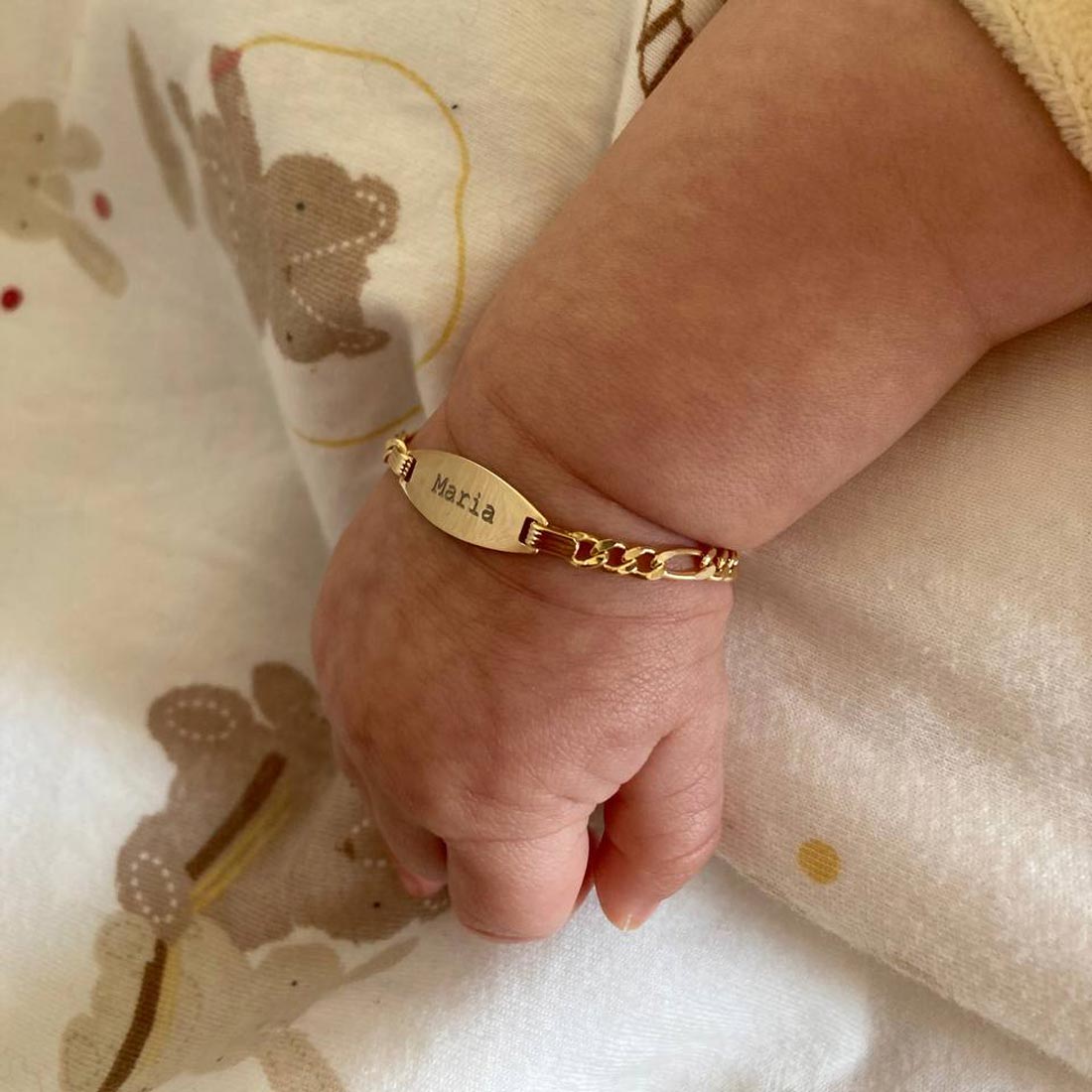 Set bracciali targa mamma e bambino