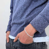 Bracciale box veneziana uomo