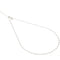 Collana leggera in argento con piccoli dadini