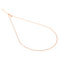 Collana basic a catenina con dadini oro rosa