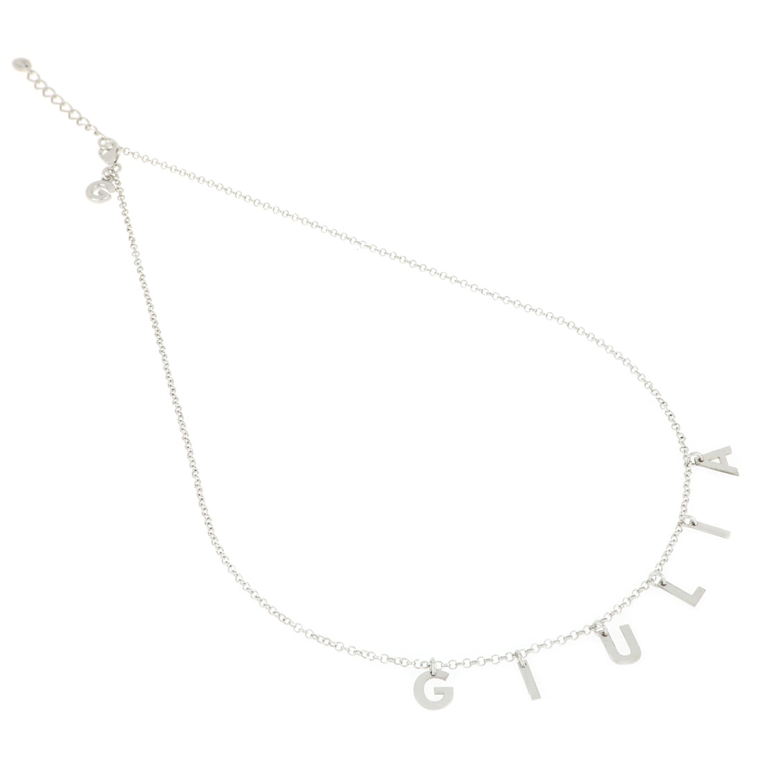 Collana con nome in argento