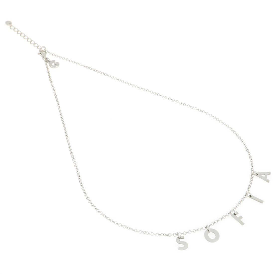 Collana con nome personalizzato in argento 925