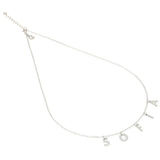 Collana con nome personalizzato in argento 925