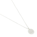 Personalized Disc Pendant Necklace