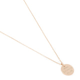 Personalized Disc Pendant Necklace