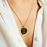 Personalized Disc Pendant Necklace