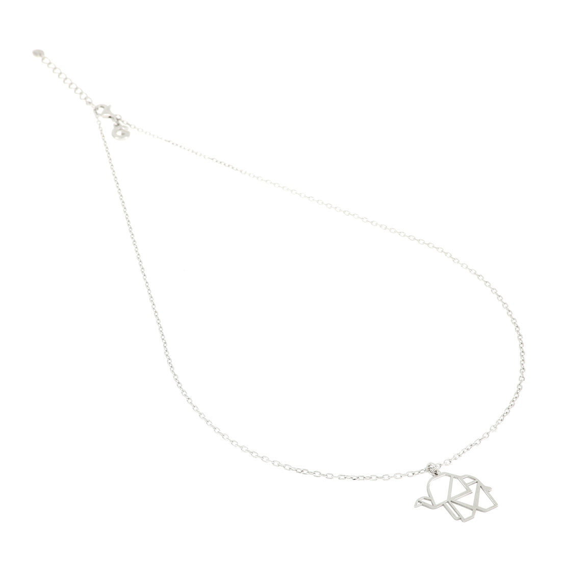 Collana con elefante in argento 925