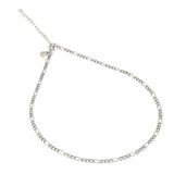 Collana girocollo figaro in argento 925
