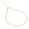 collana girocollo figaro placcata oro