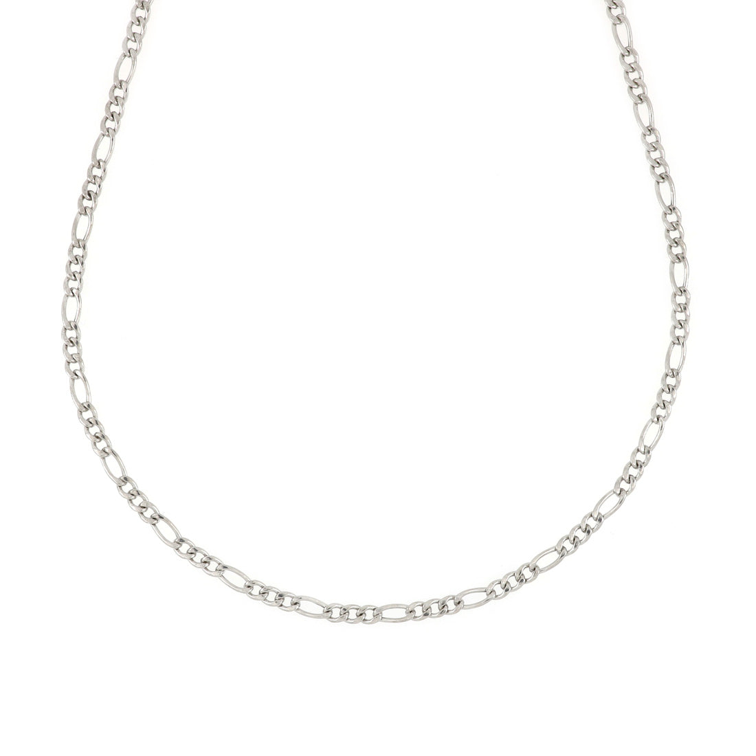 collana girocollo figaro argento 925