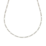 collana girocollo figaro argento 925