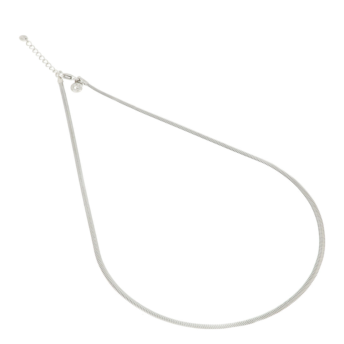 NKlaus catena a serpente in argento 925 vera catena d'argento 42cm 3,00mm 14,5gr 5946