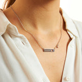 Star Plate Chain Necklace