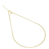 Collana snake soft in argento placcato oro