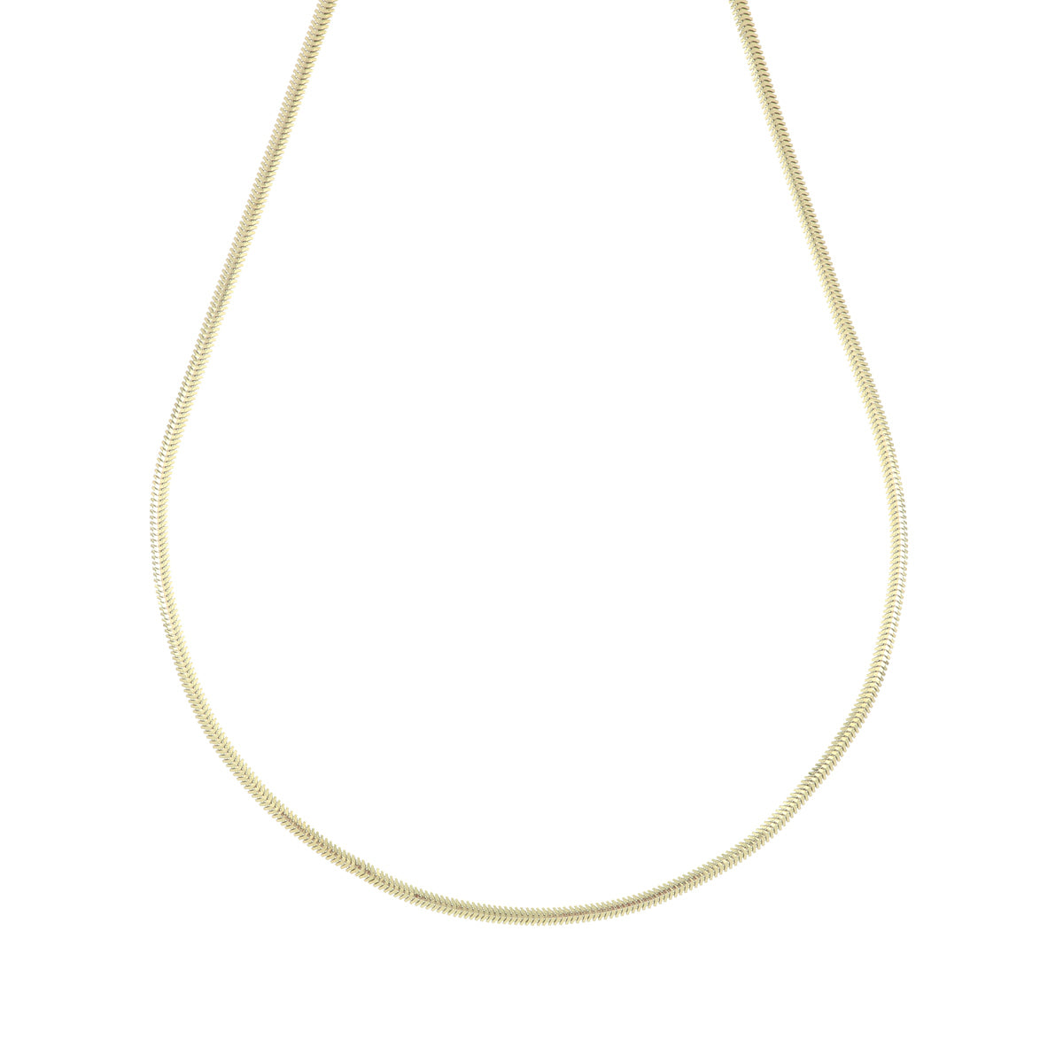 Collana snake soft placcata oro