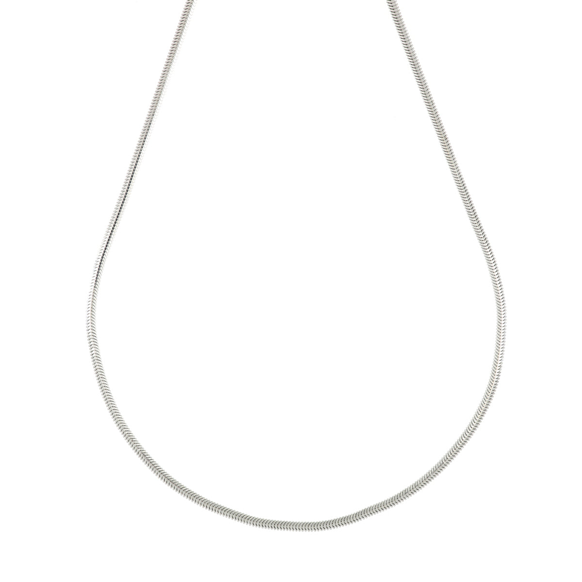 Collana snake soft in argento 925